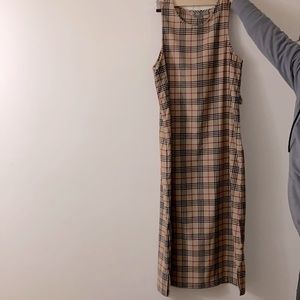 Plaid dress